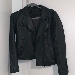 Blank NYC All Black Leather Jacket